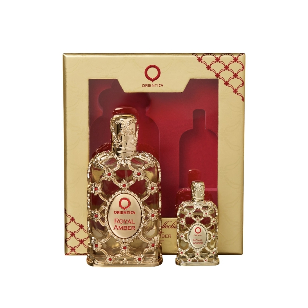 Orientica Unisex Royal Amber Gift Set Fragrances RETAIL $200